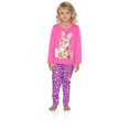 thumbnail image 1 of Komar Kids Girls' Pajama Cute Top and FunPants Sleepwear Set, 1 of 4