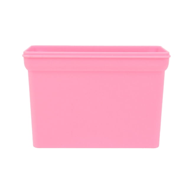 yingyy Magnetic Marker Holder Multipurpose Eraser Box Stationery Cases Storage Container for Meeting Room Office Classroom Use Pink Chalk box 1Set
