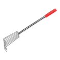 thumbnail image 4 of Stainless Steel Gardening Hoe, Seafood Digging Rake, Plant Remover Tool, Beach Shell Rake, Weeding Removal Tool for Backyard Lawn Bonsai Flower 57cm 8T, 4 of 10
