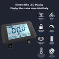 thumbnail image 3 of Affichage de Vélo Électrique, Installation Simple, Affichage LCD Durable pour Guidon de 22,2 mm, 3 of 7