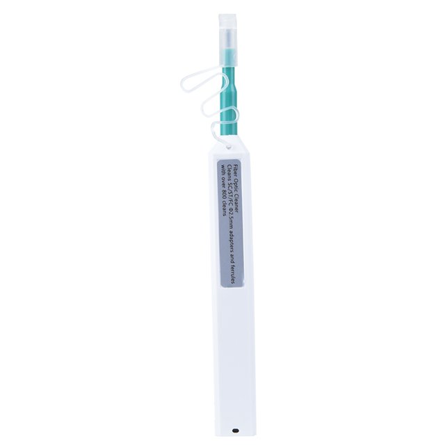 Stylo de Nettoyage Fibre Optique, Outil Durable pour Entretien de Câble Optique, Rotation 180, Entretien Large, Matériau Plastique, pour FC, SC, AT, E2000, LC, MU