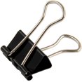 thumbnail image 2 of Medium Binder Paper Clips Clamps Black, 24 Pcs 1/4 Inch Metal Foldback Bulldog Clip for Office Home Kitchen (32mm), 2 of 8