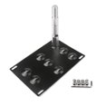 thumbnail image 3 of Front Bumper Tow Hook License Plate Mounting Holder Bracket Fits For VW Golf 6, 3 of 7