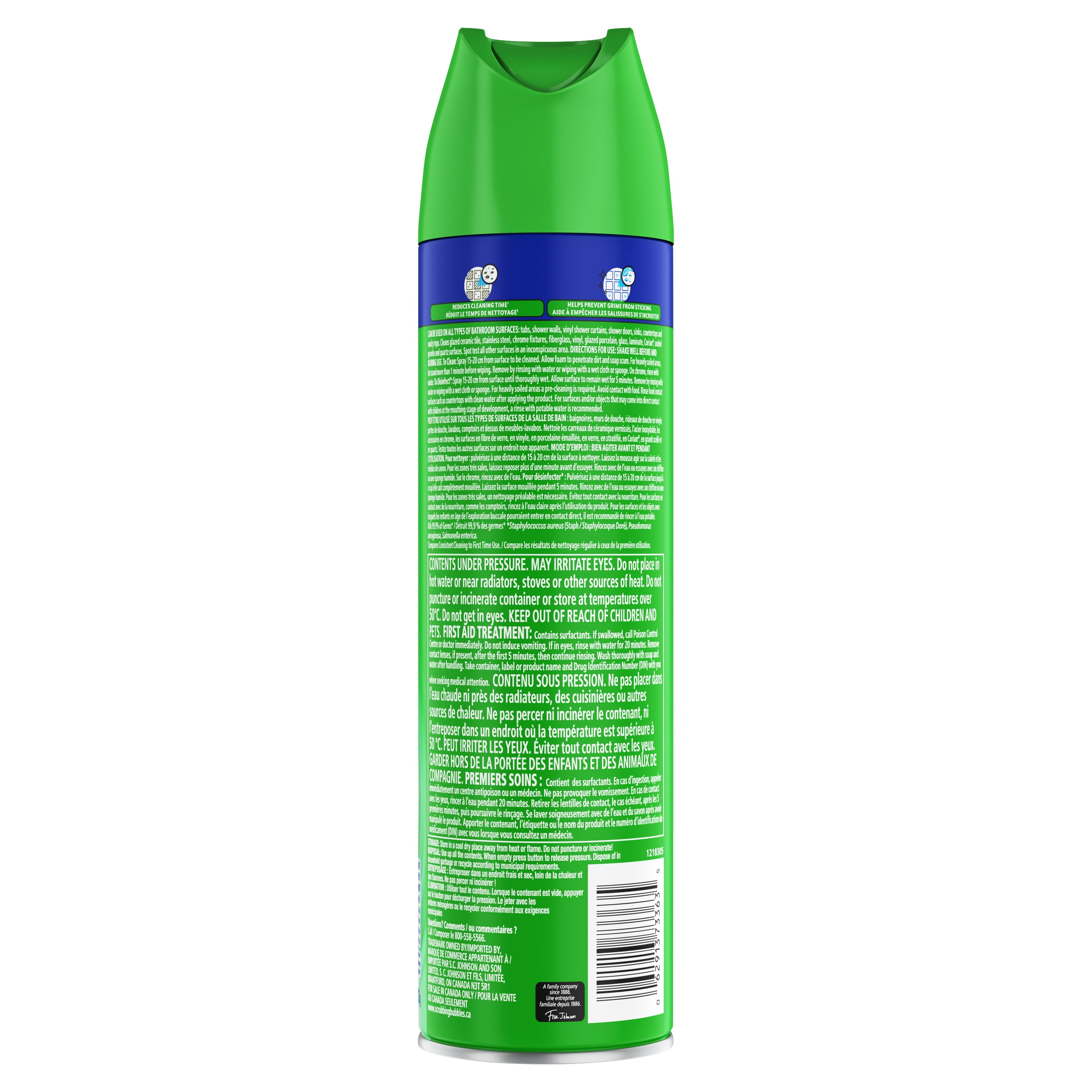Scrubbing Bubbles® Bathroom Cleaner and Disinfectant, Citrus Scent