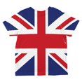 thumbnail image 2 of British Flag Union Jack All Over Toddler T Shirt, 2 of 2