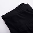 thumbnail image 3 of Womens Capri Yoga Pants Workout Joggers Drawstring Sweatpants Workout Athletic Lounge Cargo Capris Pants with Pockets, 3 of 6
