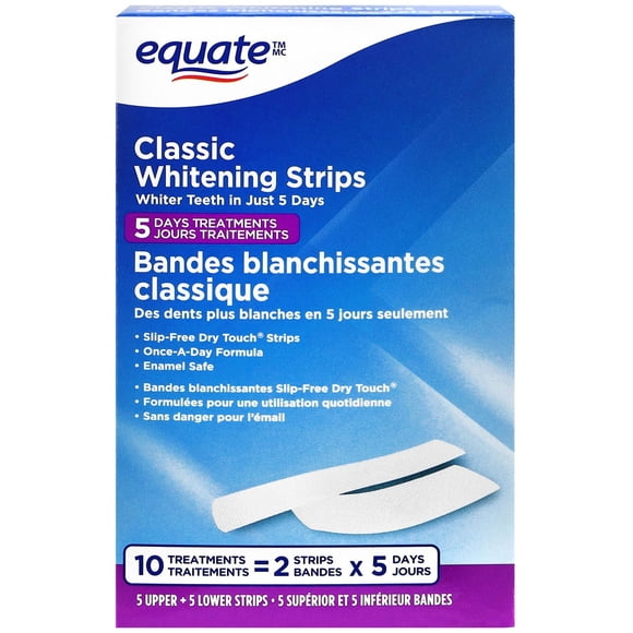 Equate 5 Day Classic Whitening Strips