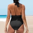 thumbnail image 5 of Cathalem Athletic Swimsuit Women Tummy Control Vintage Bathing Suits,Black M, 5 of 5