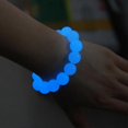 thumbnail image 4 of 3pcs/set Beads Bracelet Luminous Fluorescent Stone Bracelets In The Dark Hand String Perfect Gift for Family, 4 of 5