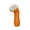 Orange, variant on Soft Silicone Non Slip Handle Pet Bath Massage Brush Gentle Loose Hair Remover Grooming Scrubber For Dogs Cats Shower