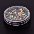 thumbnail image 2 of Multi Types 3D Gold Silver Crystal Rhinestones Pearl Crystal alloy nail Alloy Glitter Nail Jewelry Manicure Sticker Tips Decor, 2 of 7