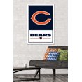 thumbnail image 3 of NFL Chicago Bears - Logo 21 Wall Poster, 22.375" x 34" Framed, 3 of 4