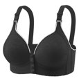 thumbnail image 1 of Front Closure Bras Womens Push Up Tshirt Bra No Underwire Full Coverage Wireless Bras Soft Supportive Everyday Bra Bralettes, 1 of 2