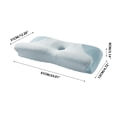 thumbnail image 3 of Soft And Non Collapsing Core Protects The Cervical Spine And Helps Sleep. Adult And Student Household Massage, 3 of 4
