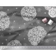 thumbnail image 3 of Soimoi Poly Georgette Fabric Mandala Decorative Print Fabric by Yard 52 Inch Wide, 3 of 3