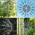 thumbnail image 3 of 1pc Magical Metal Windmill, 3D Metal Outdoor Wind Spinners For Yard And Garden,, 3 of 5