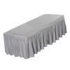 Spa Massage Bed Cover Sheet with 21" Drop Skirt Beauty Salon Table Skirt 71x24" as described