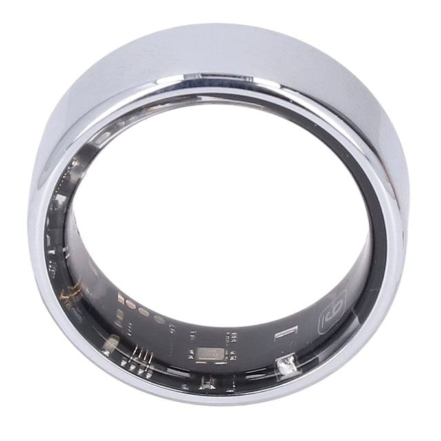 Smart Ring Health Tracker, IP68 Water Resistant Multiple Sport Modes Step Counter Calorie Tracking Fitness Tracker Ring for Sports, Real Time Synchronization With Phone