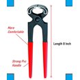 thumbnail image 2 of Hand Tools Kit For Home Use, Hand Tools Set | Combo With 8" Pincer Plier, Claw Hammer & 5 Pieces Screwdriver Set | Chrome Vanadium Steel, Utility Knives, Long-Lasting Tools, Accessories, 2 of 5