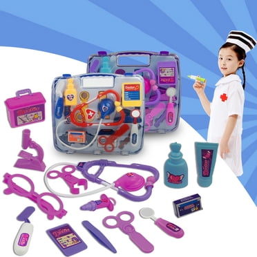 Ensemble de Jeu d'Imitation pour Enfant, Boîte à Médicaments, Médecin, Infirmière, Trousse Médicale, Coffret de Jeu