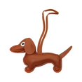 thumbnail image 1 of PU Hand Rope Bag Hanging Decoration Cartoon Animal Shape Handbag Accessory for Home Display, 1 of 5
