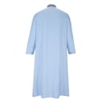 thumbnail image 4 of CEHVOM Ensemble de Robe Musulmane pour Homme Robe Arabe Mi-Longue Motif Broderie Manches Longues Col Montant Fermeture Éclair Robe Décontractée Solde, 4 of 5