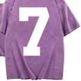 thumbnail image 5 of Pisexur 67 T-Shirt Col Rond Drôle Six Sept 6 7 Mème Gén Alpha Argot T-Shirt Violet,m, 5 of 5