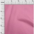 thumbnail image 1 of oneOone Tissu Georgette Viscose Triangle Imprimé Géométrique au Mètre 42 Pouces de Large, 1 of 5