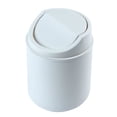 thumbnail image 3 of Oleegame 2PC Trashcans For Bedroom Room Creative Kitchen Can Trash Desktops Mini Covered Kitchen，Dining & Bar White, 3 of 3
