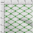 thumbnail image 2 of oneOone Cotton Flex Green Fabric Block Sewing Craft Projects Fabric Prints By Yard 40 Inch Wide, 2 of 5