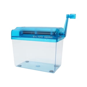 Déchiqueteuse à main en papier portable A6 Manuel Documents de shredder Documents papier Outil de coupe Shredders