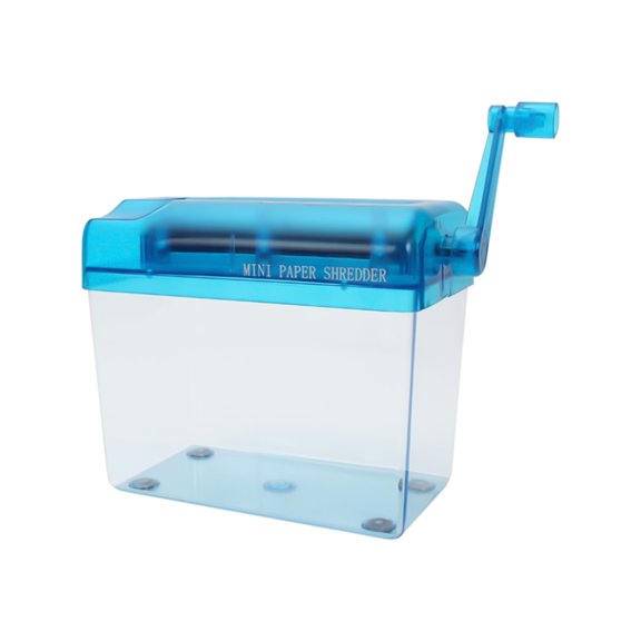 SDNall Déchiqueteuse de Papier pour Bureau, Déchiqueteuse Manuelle Portable Déchiqueteuse de Papier A6 Déchiqueteuse Manuelle Documents Papier Documents Outil de Coupe Déchiqueteuses