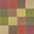 thumbnail image 1 of Ahgly Company Machine Washable Indoor Square Transitional Chestnut Red Area Rugs, 5' Square, 1 of 7
