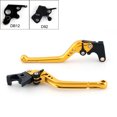 thumbnail image 1 of Long Brake Clutch Levers For Ducati HYPERMOTARD 821/HYPERSTRADA 2013-2015 Gold, 1 of 2