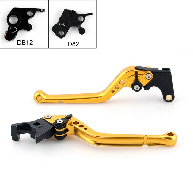 Long Brake Clutch Levers For Ducati HYPERMOTARD 821/HYPERSTRADA 2013-2015 Gold