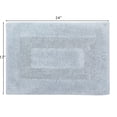thumbnail image 3 of Tapis de bain Mainstays Racetrack 100% Coton Gris, 17" x 24", 3 of 5