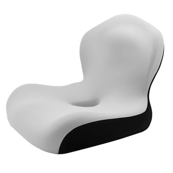 SIfdSeng Coussin de Siège Ergonomique Coussins de Siège avec Conception Intégrée en L Coussin Orthopédique en Mousse Mémoire avec Soutien Lombaire Ajouré pour Coccyx et Coccyx pour Longues Périodes Assises