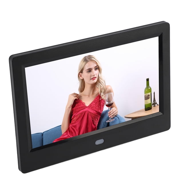 7 Inch Digital Picture Frame, 1920x1080 HD IPS Touch Screen Photo Frame, Wall Mountable Digital Video Music Player for Video Advertisement
