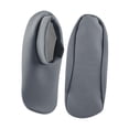 thumbnail image 2 of Voxware Lot d'Huile de Ricin pour les Pieds Chaussettes de Pieds Réutilisables Antidérapantes Lavables Enveloppements Matériau Polyester Acrylique Doux pour Activités de Sommeil Convient pour la Maison Intérieur Gris, 2 of 8