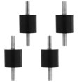 thumbnail image 1 of 4pcs Rubber Isolator Mounts Anti Vibration Silent Block for Car Boat Bobbins, 1 of 8
