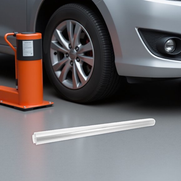 TEHAUX 1Set Transparent Car Bumper Film Auto Paint Protective Film Easy Install