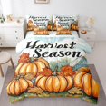 thumbnail image 1 of YST Ensemble de Douillette 7 Pcs Citrouille d'Automne Literie Rustique de Ferme, Très Grand Lit, 1 of 4