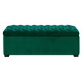 thumbnail image 1 of Picket House Furnishings Carson Banc de Stockage de Chaussures en Émeraude, 1 of 8