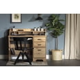 thumbnail image 3 of South Shore Versa Computer Desk with Hutch, 3 of 15
