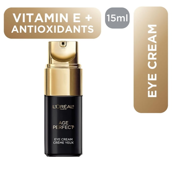 L'Oréal Paris Crème pour les Yeux, Age Perfect Cell Renewal, avec complexe réparateur antioxydant, Cible 5 signes visibles du vieillissement : cernes, pattes d'oie, poches, paupières crépues, 15 ml