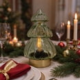 thumbnail image 3 of Holiday Time 8 Inch Height LED Glass Tree Decor,Decorative Indoor use, 3 of 4