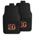 thumbnail image 1 of Fanmats 27x17in Vinyl Front Car Floor Mat 2 Piece Set, Cincinnati Bengals, 1 of 7