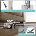 thumbnail image 3 of Candy Cordless Vacuum Cleaner,45Mins Vacuum Cleaners for Home,Stick Vacuum,Strong Suction,Removeable Battery,Anti-Tangle,One Clic, 3 of 7