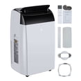 thumbnail image 1 of Ourlova Portable Air Conditioner 12000 BTU Cools Up to 550 Sq Ft 3 In 1 Energy Efficient Cooling AC Unit with Remote Control Quiet Sleep Mode 24H Timer Includes Window Kit Black, 1 of 9