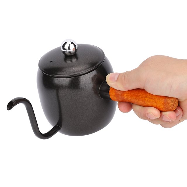 Durable Household 500ml Tea Kettle, Coffee Pot, For Home Black 500ml